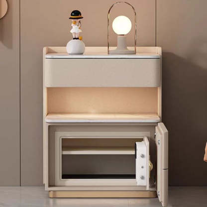Nordic Solid Wood 3-Drawer Nightstand