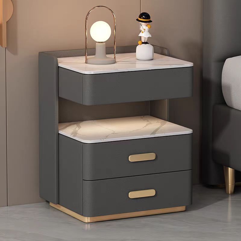 Nordic Solid Wood 3-Drawer Nightstand