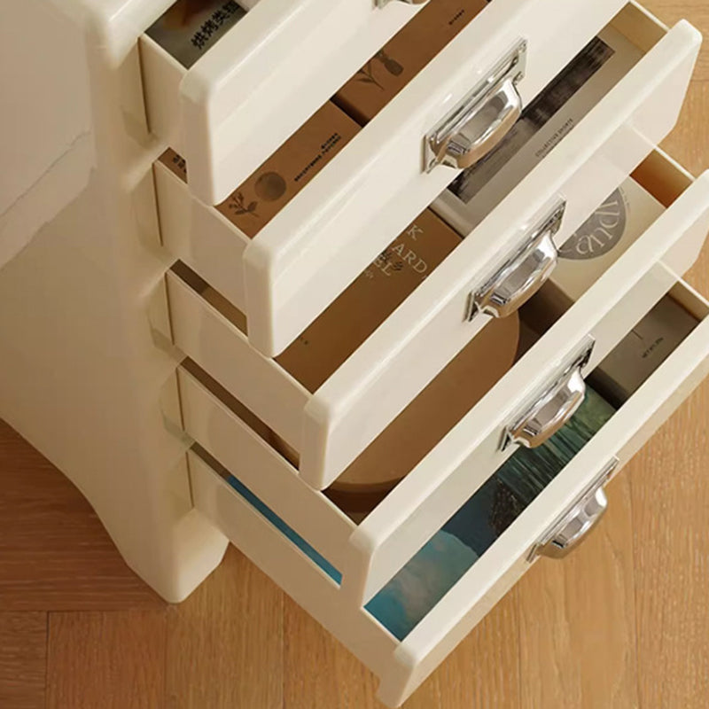 Japanese Macaron 2-5 Drawer Side Table — 4 / Matcha Green