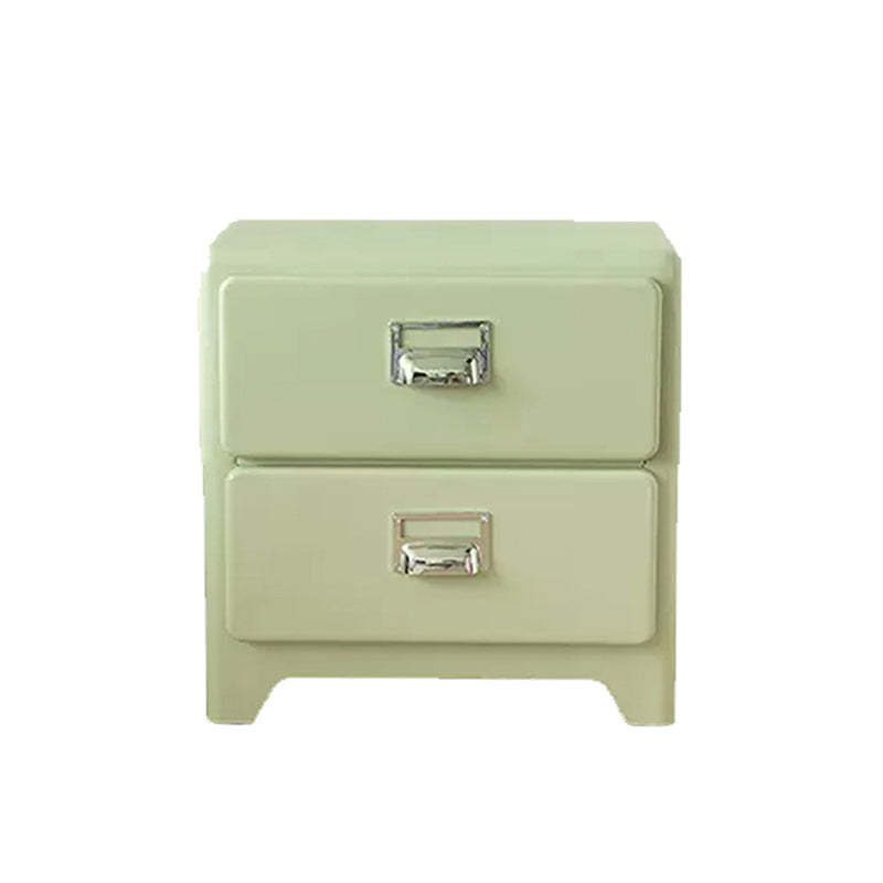 Japanese Macaron 2-5 Drawer Side Table — 5 / Orange