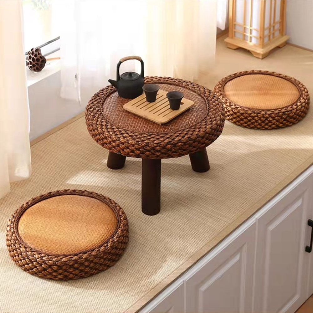 Japanese Cottonwood Rattan Coffee Table