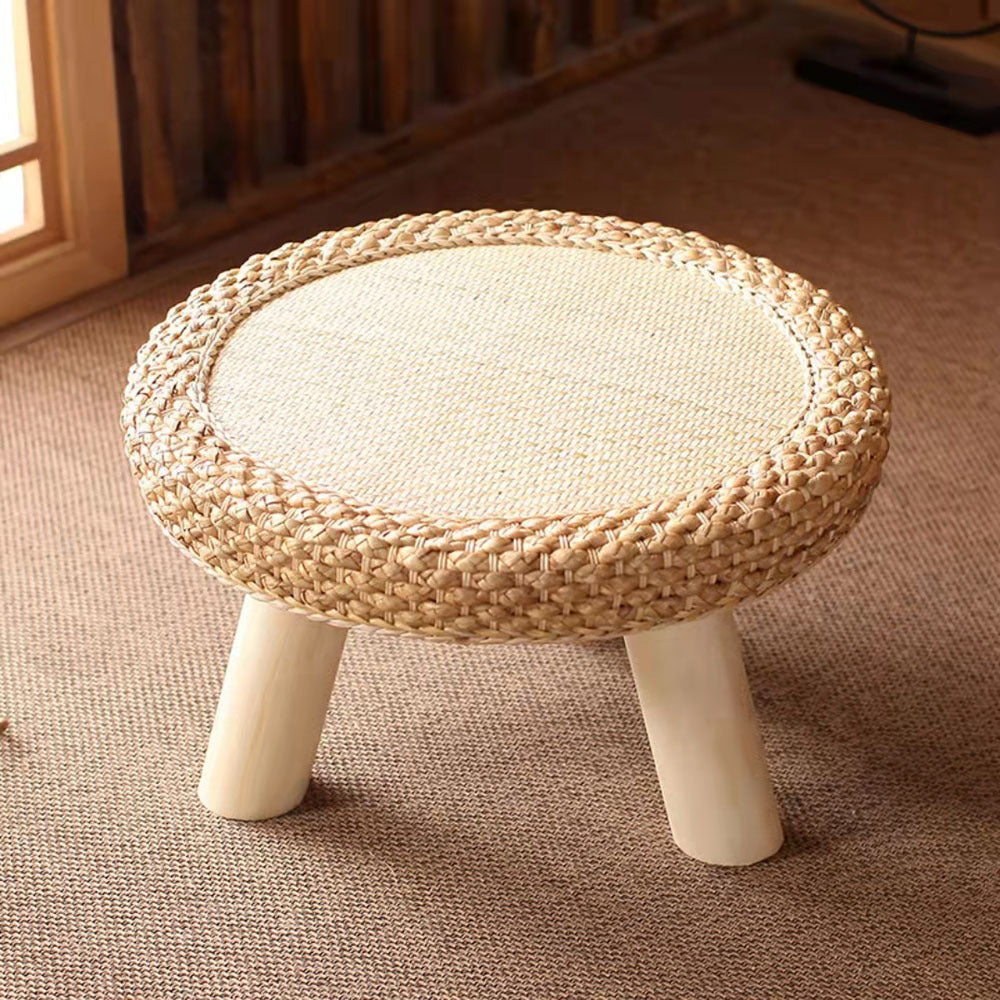 Japanese Cottonwood Rattan Coffee Table
