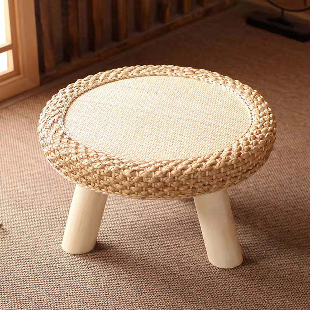 Japanese Cottonwood Rattan Coffee Table