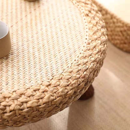 Japanese Cottonwood Rattan Coffee Table