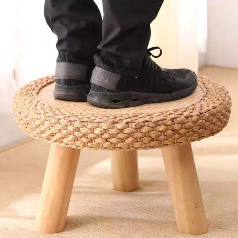 Japanese Cottonwood Rattan Coffee Table