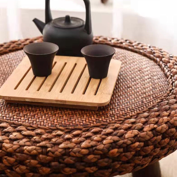 Japanese Cottonwood Rattan Coffee Table
