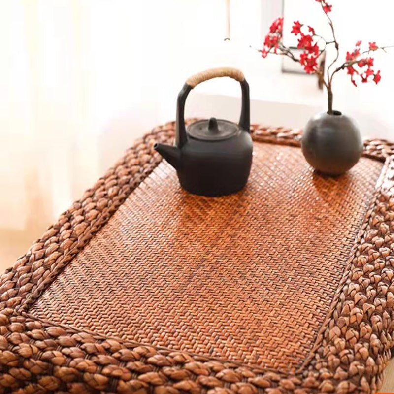 Japanese Cottonwood Rattan Coffee Table