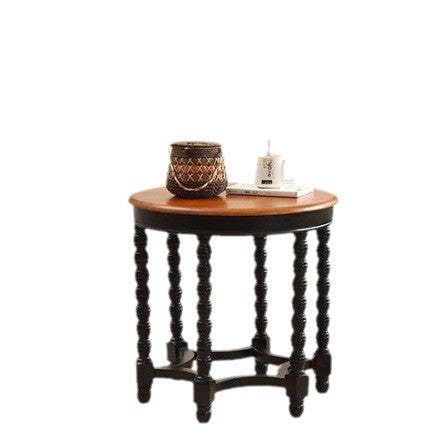 French Spiral Oak Solid Wood Coffee Table