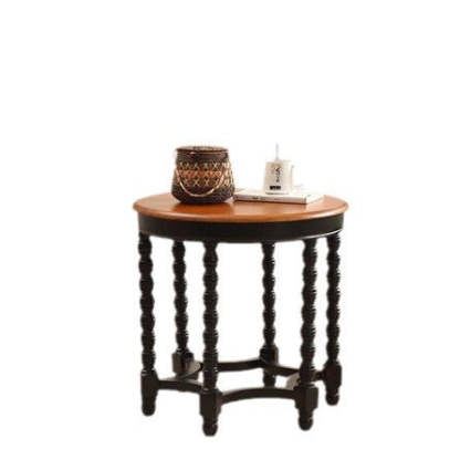 French Spiral Oak Solid Wood Coffee Table