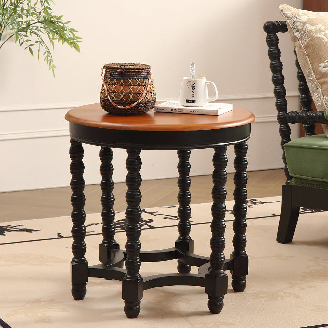 French Spiral Oak Solid Wood Coffee Table