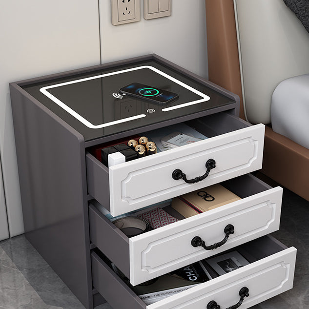 Contemporary Solid Wood Nightstand