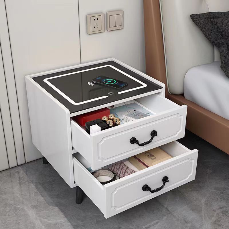 Contemporary Solid Wood Nightstand