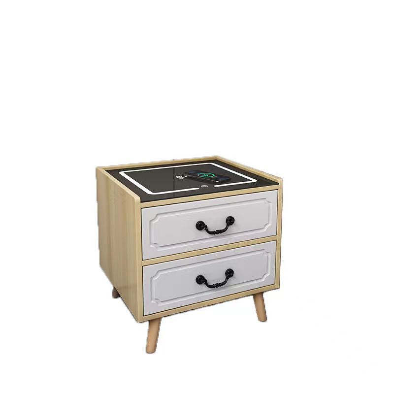 Contemporary Solid Wood Nightstand