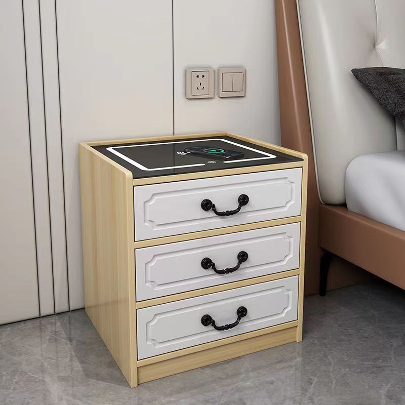 Contemporary Solid Wood Nightstand