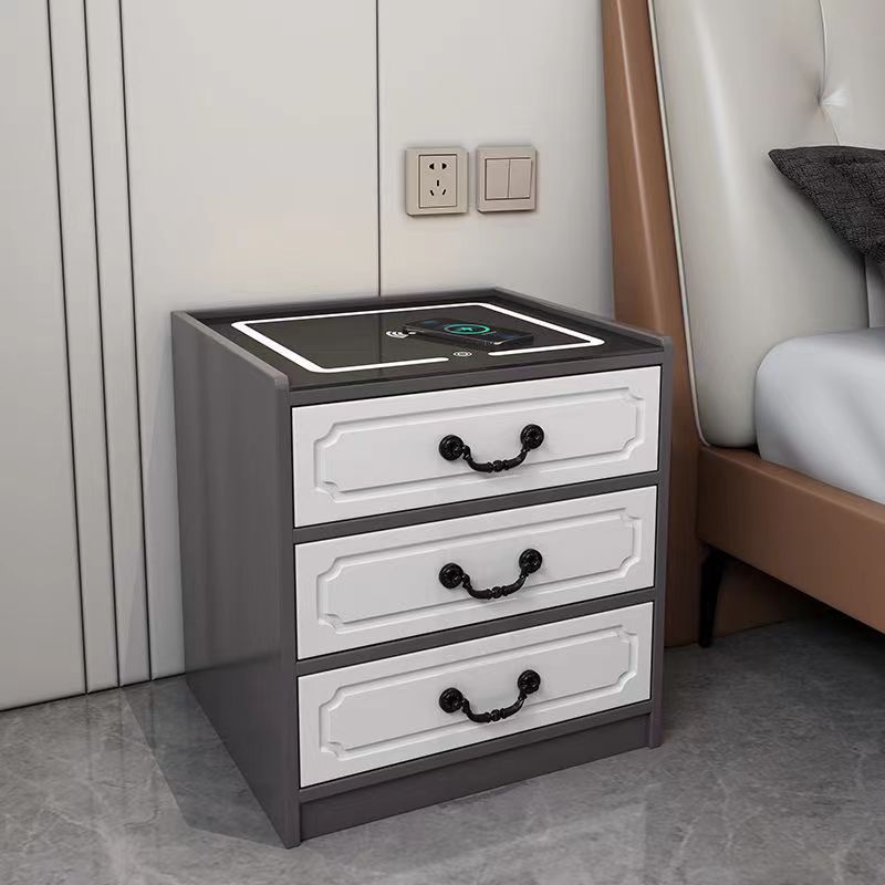 Contemporary Solid Wood Nightstand