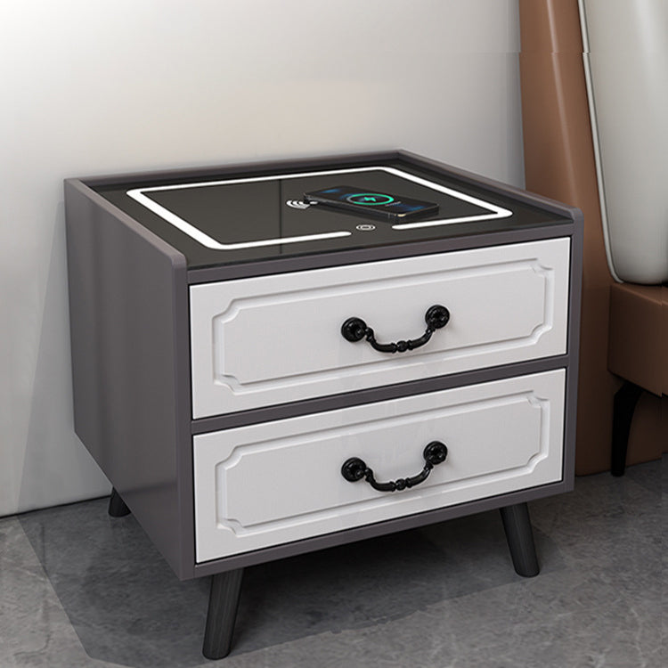 Contemporary Solid Wood Nightstand