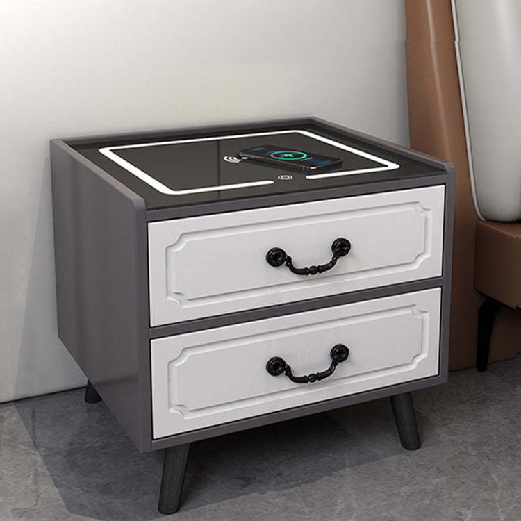 Contemporary Solid Wood Nightstand