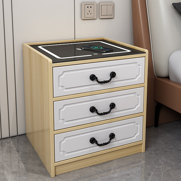 Contemporary Solid Wood Nightstand