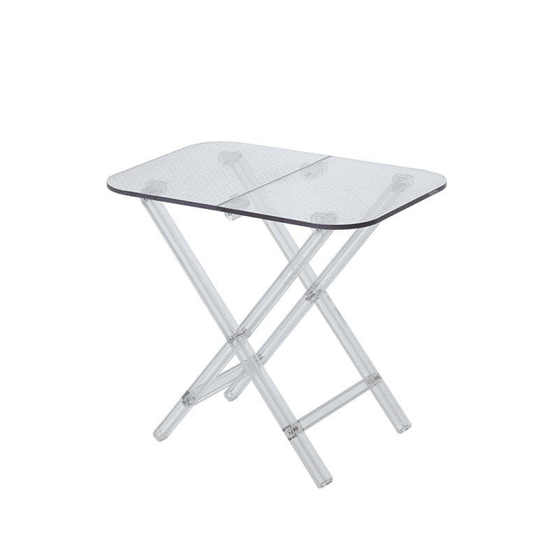 Modern Foldable Transparent Side Table