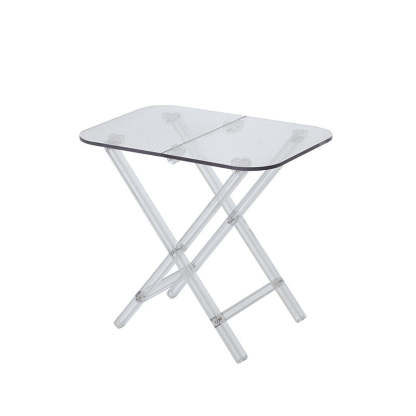 Modern Foldable Transparent Side Table