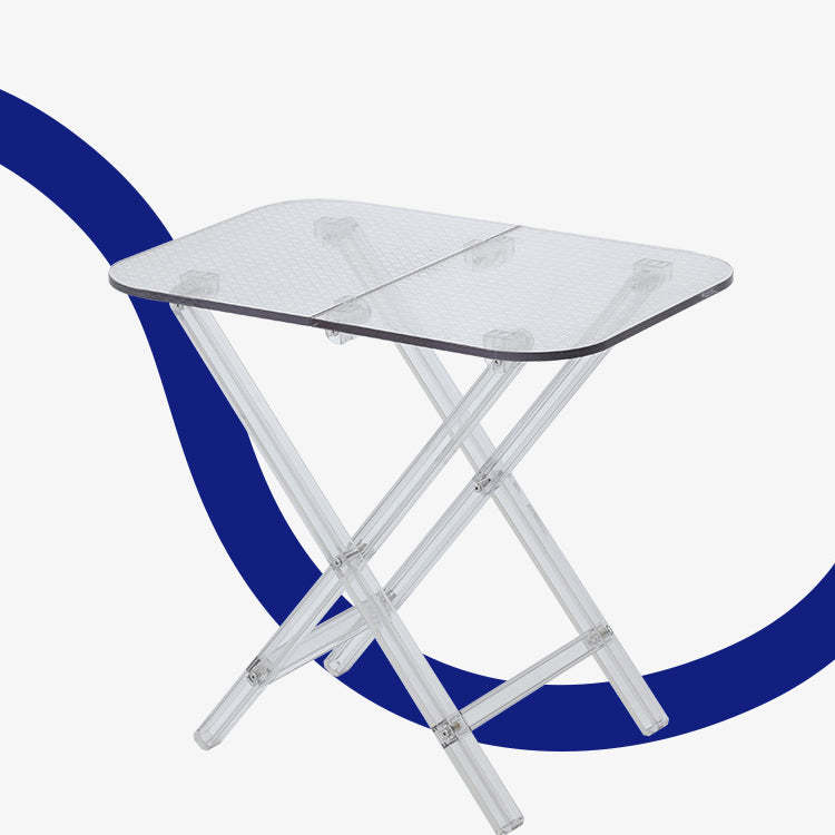 Modern Foldable Transparent Side Table