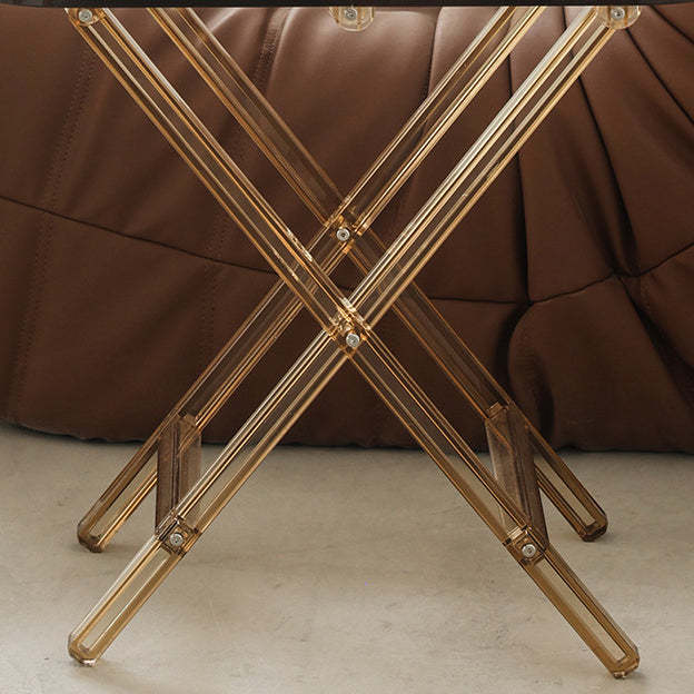 Modern Foldable Transparent Side Table