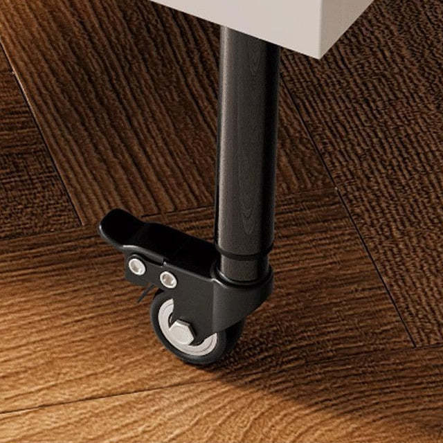 Minimalist Foldable Pine Wood 2-Tier Side Table