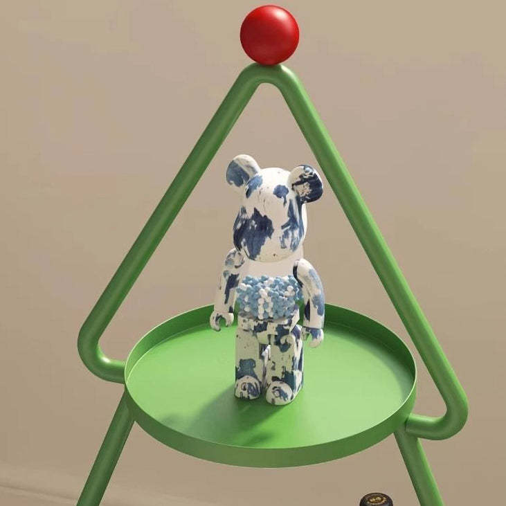 Christmas Tree Iron 3-Tier Side Table