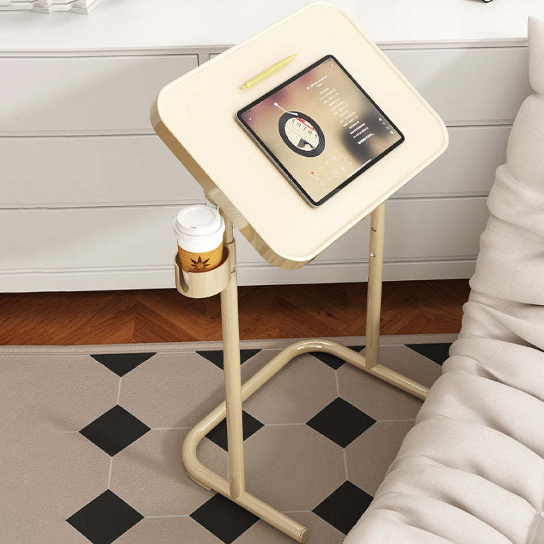 Nordic Rotatable Cup Holder Carbon Steel 1-Tier End Table