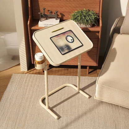 Nordic Rotatable Cup Holder Carbon Steel 1-Tier End Table