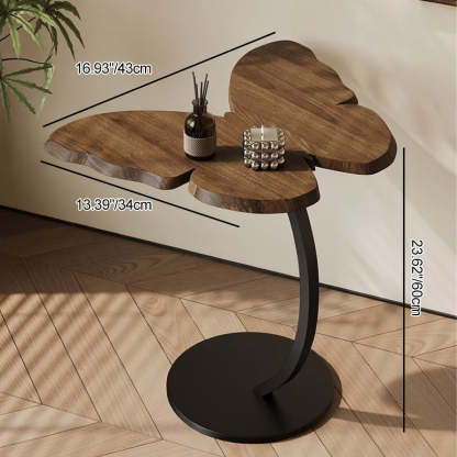 French Butterfly Side Table 1-Tier