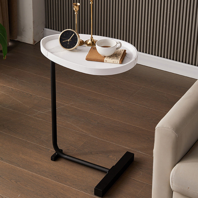 Nordic Water Drop Iron Side Table 1-Tier