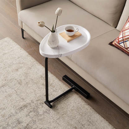 Nordic Water Drop Iron Side Table 1-Tier