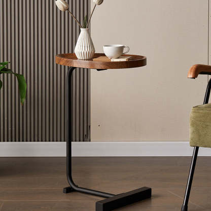Nordic Water Drop Iron Side Table 1-Tier