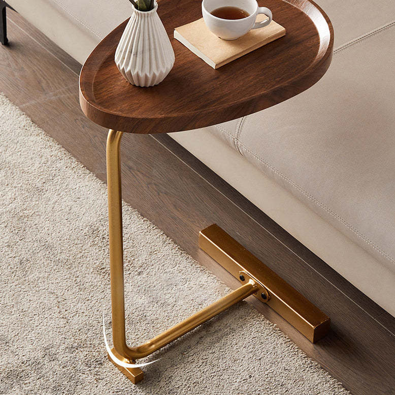 Nordic Water Drop Iron Side Table 1-Tier