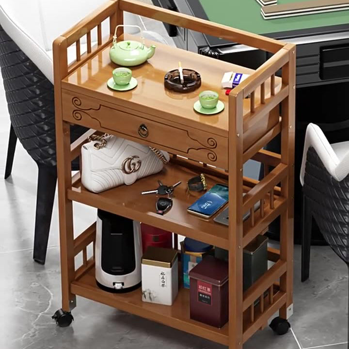 Bamboo Side Table 1-Drawer