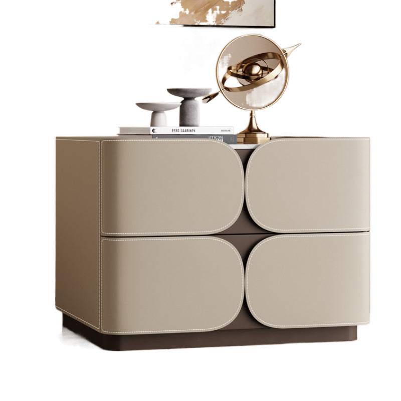 Nordic Rock Board 2-Drawer Nightstand