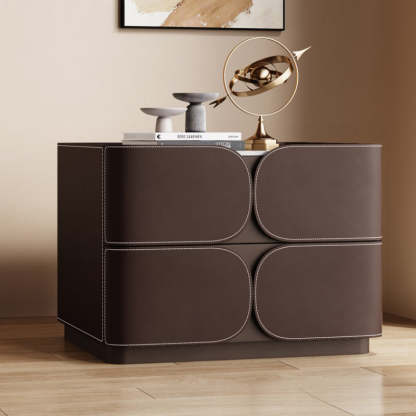 Nordic Rock Board 2-Drawer Nightstand