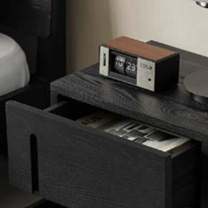 Minimalist Wood 2-Drawer Nightstand