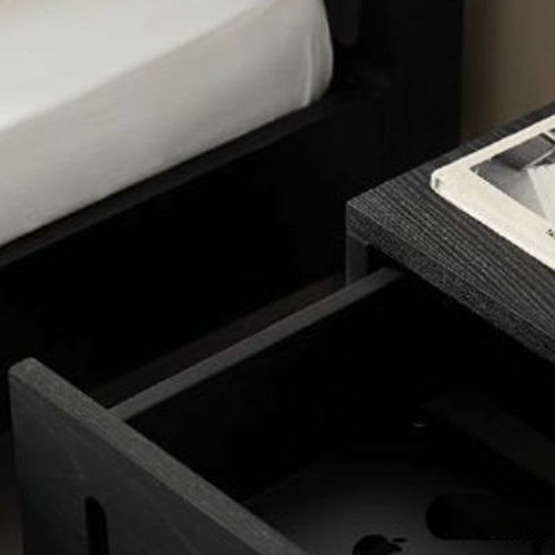 Minimalist Wood 2-Drawer Nightstand