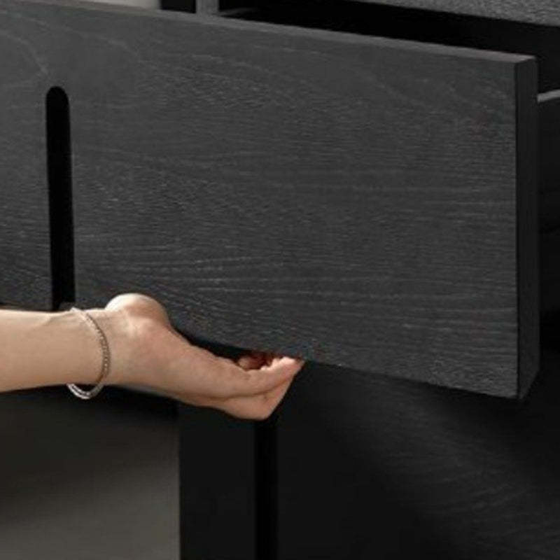 Minimalist Wood 2-Drawer Nightstand