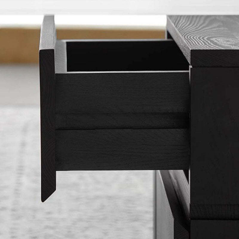 Minimalist Wood 2-Drawer Nightstand