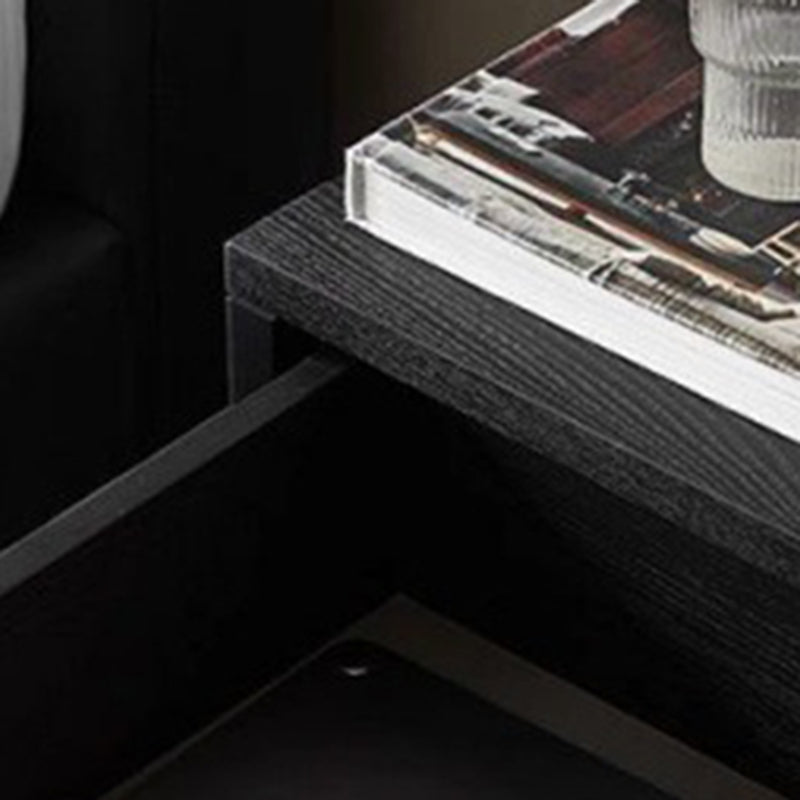 Minimalist Wood 2-Drawer Nightstand
