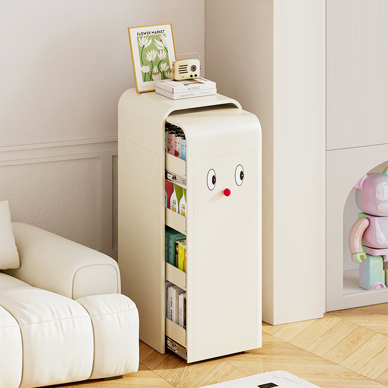 Nordic Cuboid Carbon Steel 4-Tier Snack Side Table