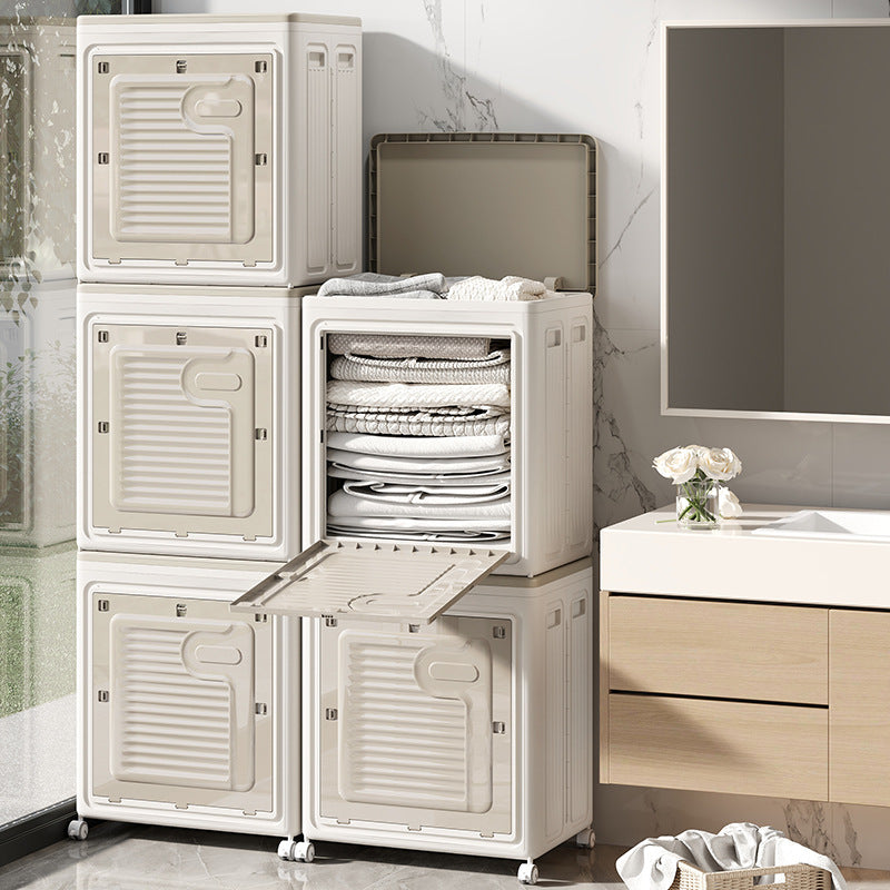 Nordic Foldable Clothes Storage Cabinet