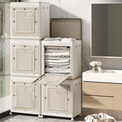 Nordic Foldable Clothes Storage Cabinet