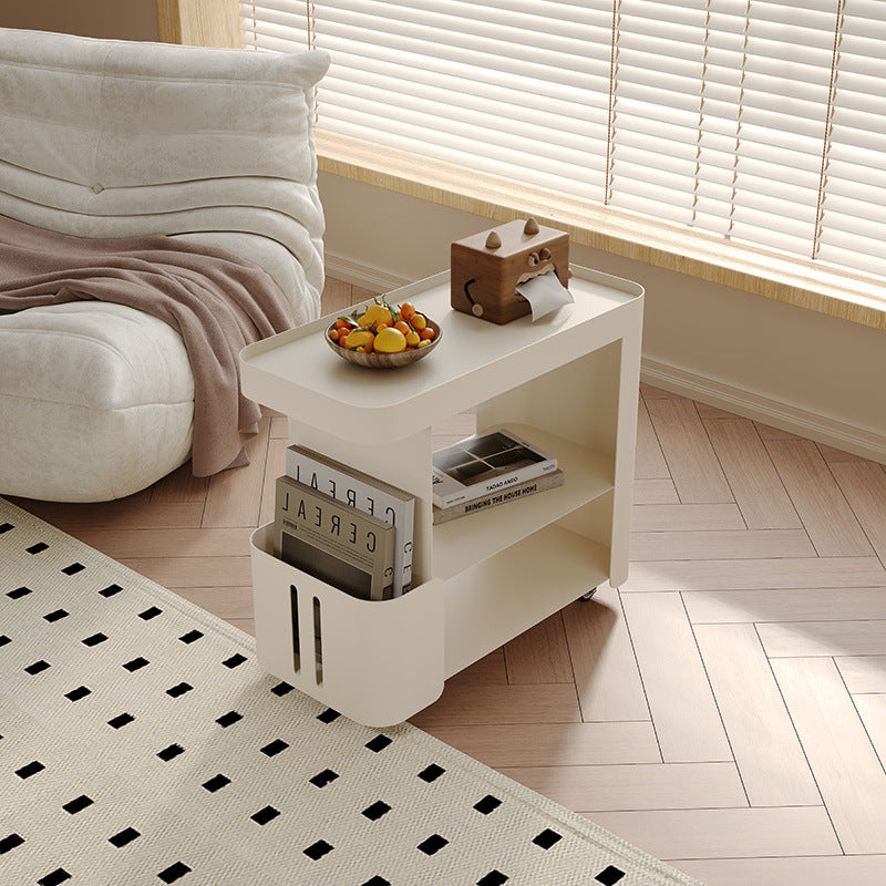 Nordic Iron 3-Tier Storage Cabinet Side Table