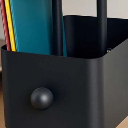 Nordic Colorful Iron Marble Bookshelf