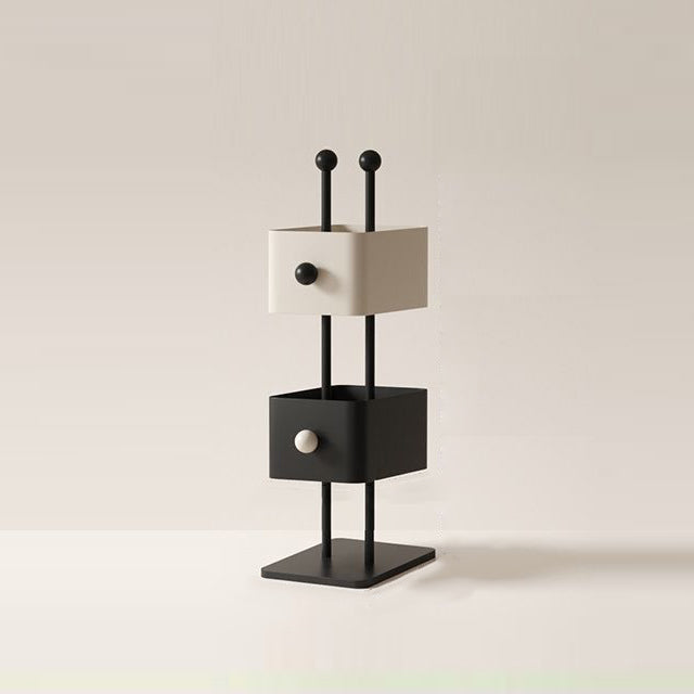 Nordic Colorful Iron Marble Bookshelf