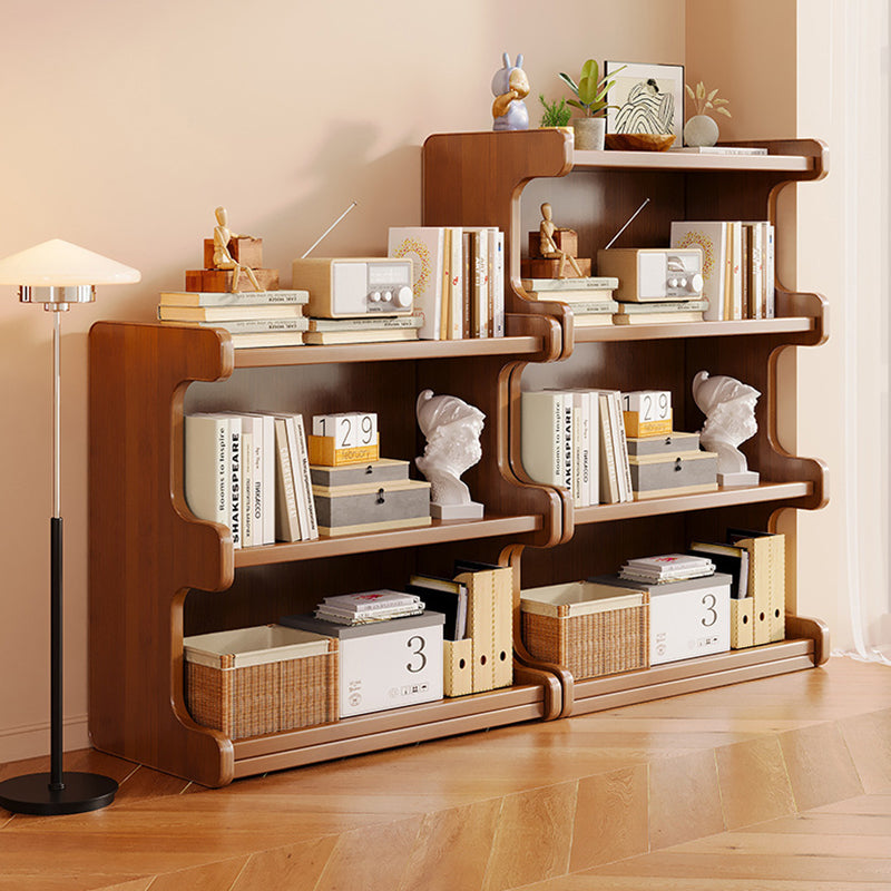 Bamboo Storage Bookshelf 3/4-Tier